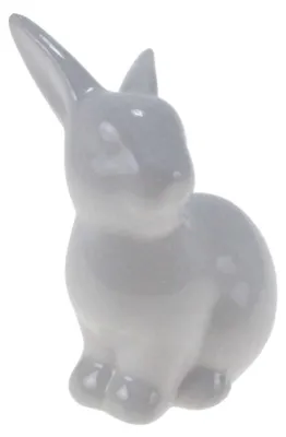 Produktbild von Hase sitzend Keramik weiß 10x7x6cm Osterhase Ostern Frühling Figur