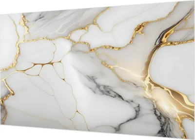 Produktbild von Selbstklebende Fototapete - Wandbilder für Wohnzimmer - 416x254 - Dekorative Wandfolie - Modernes Design für Wanddekoration - Tapeten für Innenräume - Marmor-Eleganz