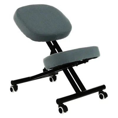 Obrázek produktu pro MOB, Ergonomická kancelářská židle - Kilo (světle šedá + černá)