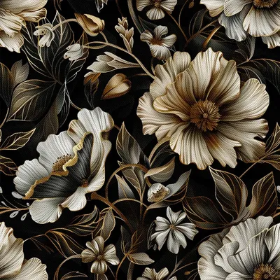 Produktbild von OUTDOOR DEKOSTOFFE OXFORD - Motiv Blumen I DX5218