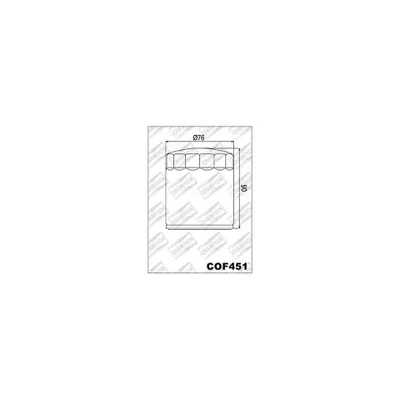 Immagine prodotto di Filtro olio Champion C305 / COF451*