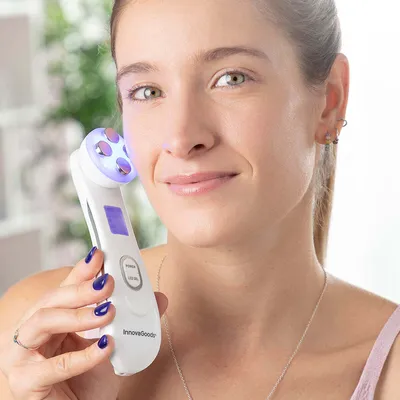 Produktbild von Gesichtsmassagegerät mit Radiofrequenz, Phototherapie und Elektrostimulation Wace InnovaGoods