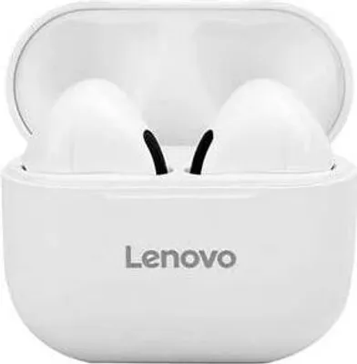 Image de Casque sans fil Lenovo LP1S Blanc (ANC, 4 h, sans fil) (43146653) Blanc (LP1S)