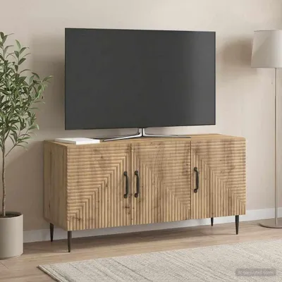 Obrázek produktu pro vidaXL TV skříňka Artisan dub 99 x 34,5 x 50 cm dřevotřísková deska