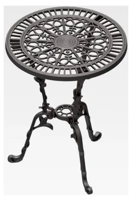 Produktbild von Gartentisch Balkontisch Terrassentisch Kaffeetisch Gusseisen 56 cm