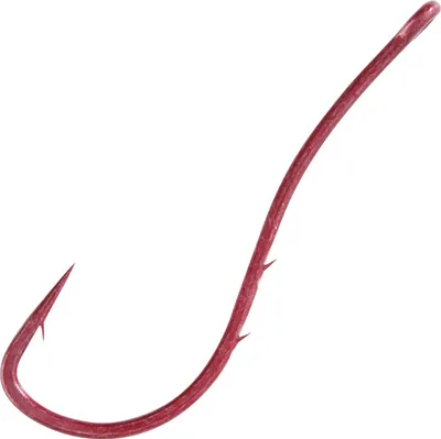 Produktbild von Owner Wurmhaken rot - Angelhaken, Größe/Packungsinhalt:Gr. 12 / 9 Stück