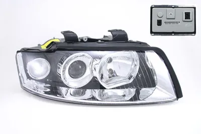 Produktbild von Scheinwerfer passend für Audi A4 8E 10/01- 11/04 D1S H7 Rechts Steuergerät 3D0907391B 3D1941015G 3D1941015J 3D1941016G 3D1941016J 3D19410 Johns
