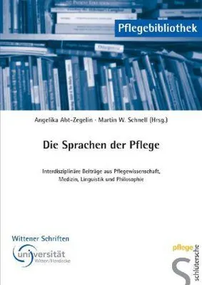 Produktbild von Die Sprachen der Pflege