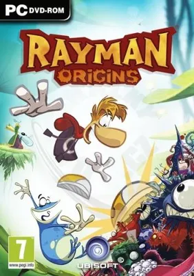 Zdjęcie produktu dla Rayman Origins Videospiel für PC, 4-Spieler-Koop-Action, High-Definition Grafik, 15 Jahre Jubiläumsedition