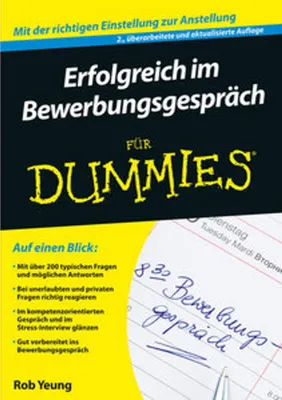 Immagine prodotto di Erfolgreich im Bewerbungsgespräch für Dummies