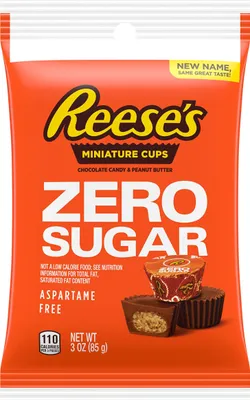 Produktbild von Reese's Miniature Peanut Butter Cups Sugar Free (12 x 85g)