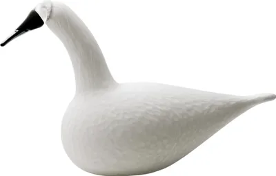 Productafbeelding van Iittala Birds van Toikka - Zwanenzang - 330 x 210 mm - Wit 1007197