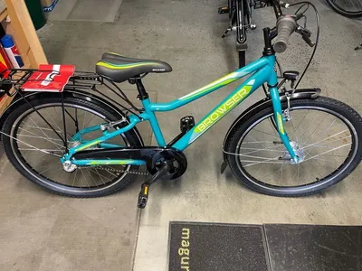 Produktbild von Browser | Jugendfahrräder | 20 Zoll | Aluminium Rahmen | RH 27cm | Rücktritt | 3-Gang Shimano Nexus | Nabendynamo | LED Scheinwerfer & -Rücklicht | matt-türkis