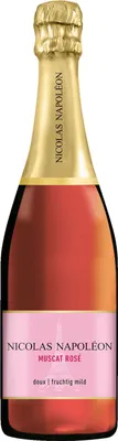 Produktbild von Nicolas Napoleon Sekt Muscat Rose vollfruchtig mild und würzig 750ml
