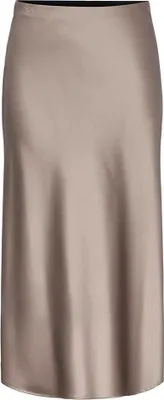 Produktbild von Yas Pella Midirock Beige S Damen Beige S