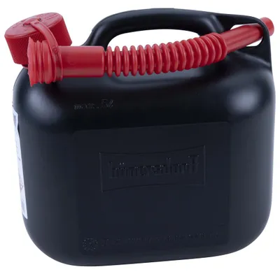 Obrázek produktu pro Plastový kanystr na benzín Dönges, 5 l (kanystr na benzín) Barva: černá