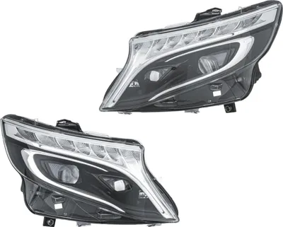 Produktbild von Hauptscheinwerfer-Set links rechts LED HELLA für u.a. MERCEDES-BENZ VITO