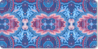 Produktbild von MuchoWow® Mauspad Mousepad Muster - Blume - Natur 60x30 cm - Mousepads - Maus Mat - Pad - Mausunterlage - Nachhaltig