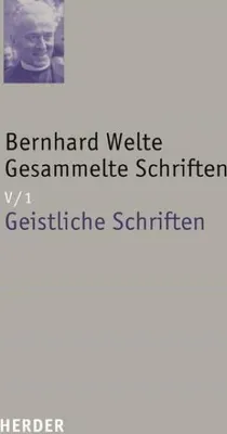 Obrázok produktu pre Welte, B: Gesammelte Schriften V/1