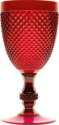 Image de Excelsa Set De 6 Verres Diamond Plastique 39 Cl Rouge