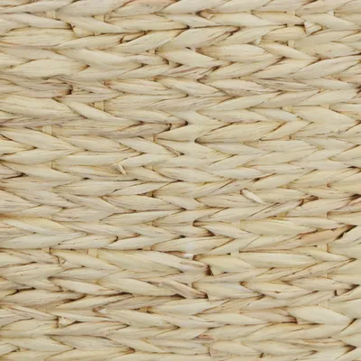 Produktbild von Relaxdays Zeitungsständer, Wasserhyazinthe, HxBxT: 38 x 32 x 18 cm, Zeitungshalter mit 2 Fächern, Zeitungskorb, natur