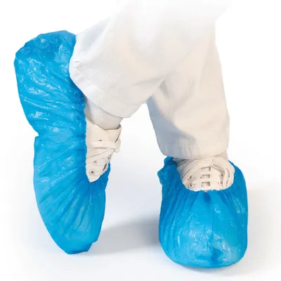 Produktbild von Schuhüberzieher blau 40 my - Überschuhe STANDARD von HYGOSTAR CPE blau