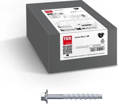 Produktbild von TOX  Sumo Max 1 KB-U M10x240 (25 Stk), 041101931
