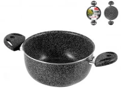 Immagine prodotto di HOMe Casseruola 2 Manici Antiaderente 'Stone' Cm26