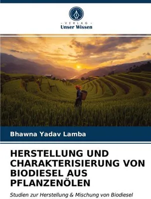 Obrázek produktu pro Herstellung Und Charakterisierung Von Biodiesel Aus Pflanzenölen