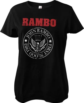 Produktbild von First Blood 1982 Seal Girly Tee - Medium  - Black