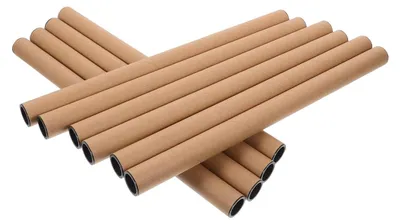 Obrázek produktu pro Sada 10 kartonových transportních trubek pro plakáty a umělecká díla