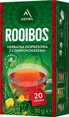 Zdjęcie produktu dla Herbata Astra Rooibos 20 torebek