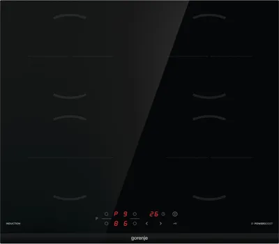 Produktbild von Gorenje GI6401BCE Induktions-Kochfeld, Schwarz, Integriert, 59.5 cm, Zonen-Induktionskochfeld, Glaskeramik, 4 Zone(n)
