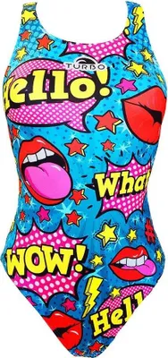 Image de Maillot de bain Turbo Pop Comic Multicolore M Femme Multicolore M