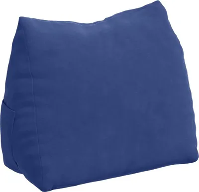 Produktbild von vidaXL Rückenkissen Polizeiblau 45 x 20 x 35 cm Cordstoff