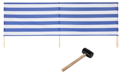 Produktbild von Ladeheid Strand Windschutz Sichtschutz LAEX001 (Streifen, 4 m)