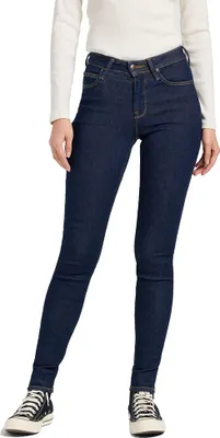 Immagine prodotto di Jeans skinny fit a vita alta, colore blu, marca Lee Scarlett, taglia 27/31, per donna, colore blu
