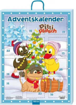 Produktbild von Trötsch Unser Sandmännchen Minibücher Adventskalender Pittiplatsch