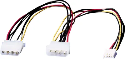 Obrázek produktu pro ROLINE Y-kabel 5,25" / 5,25" + 3,5" *