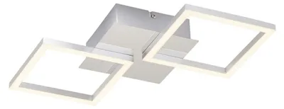 Immagine prodotto di Lampada da soffitto a LED orientabile in metallo e plastica cromato-argento IP20 Briloner