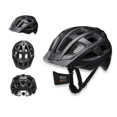 Zdjęcie produktu dla Kask KED Kailu – dziecięcy czarny matowy wielkość S (49-53 cm)