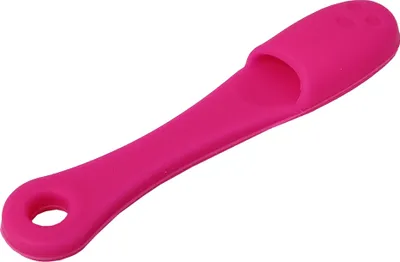 Produktbild von Silikon Gesichtsreiniger Mitesser Entferner Poren Bürste für Finger Pink