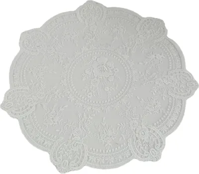 Produktbild von Exquisite Tischset Wiederverwendbare Foto Requisiten Vintage Stickerei Spitze Coaster Kaffee Shop Lieferungen