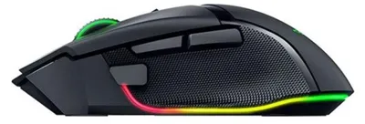 Produktbild von Razer Basilisk V3 Pro, Rechts, Optisch, RF Wireless + Bluetooth + USB Type-C, 30000 DPI, Schwarz