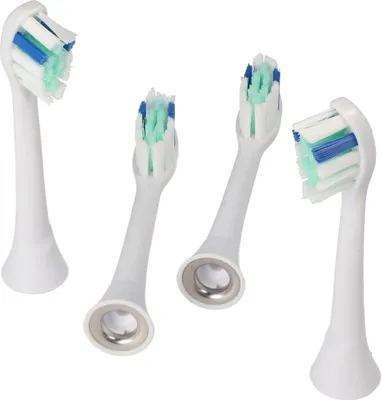 Zdjęcie produktu dla 4 sztuki wymiennej główki szczoteczki Deep Cleaning Brush do elektrycznych szczoteczek do zębów Philips, pasującej np. do serii Philips HX3 HX6 HX8 HX9
