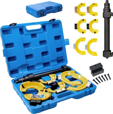 Produktbild von XMTECH Universal Federspanner Federspannersatz für Mc Pherson Federbeinsysteme Satz Tuning Federbein Spannwerkzeug Fahrwerksfeder Satz