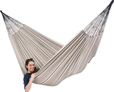 Produktbild von LA SIESTA Flora, Hängende Hängematte, 200 kg, 1 Person(en), Baumwolle, Beige, 1800 mm