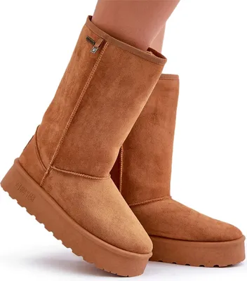 Zdjęcie produktu dla Wysokie Śniegowce Na Platformie Big Star OO274893 Camel 38
