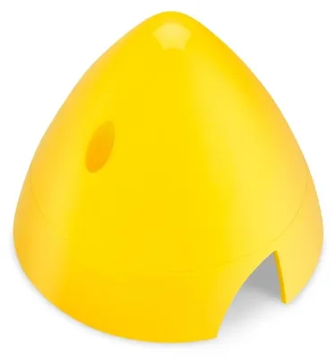 Imagen del producto de Cono de 70 mm, color amarillo. (Inglés)