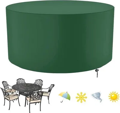 Produktbild von Famanu Rundes Tischdecken-Set Wasserdicht - 160 cm